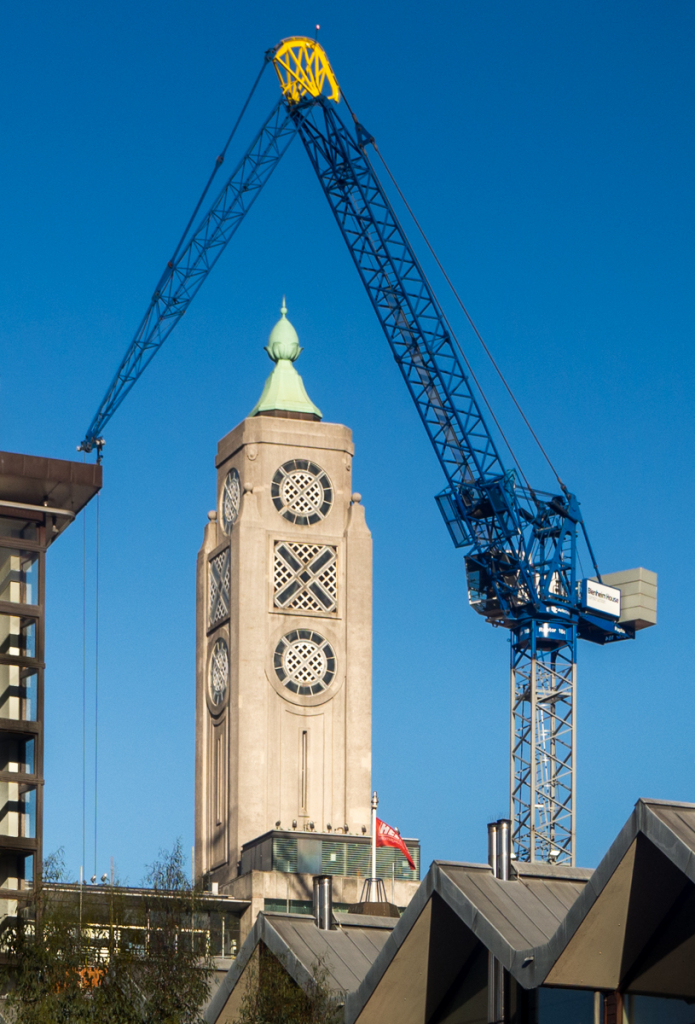 COULD YOU MOVE YOUR CRANE A BIT PLEASE by Peter Hill