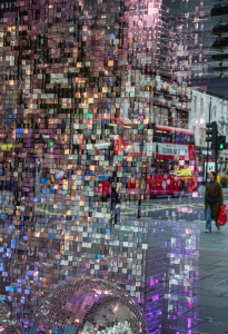 reflections in oxford street windows