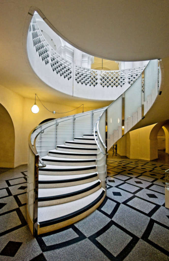 TATE BRITAIN STAIRS by Brian Gibson