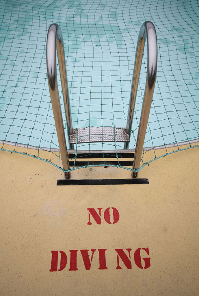 NO DIVING by James Dunlop