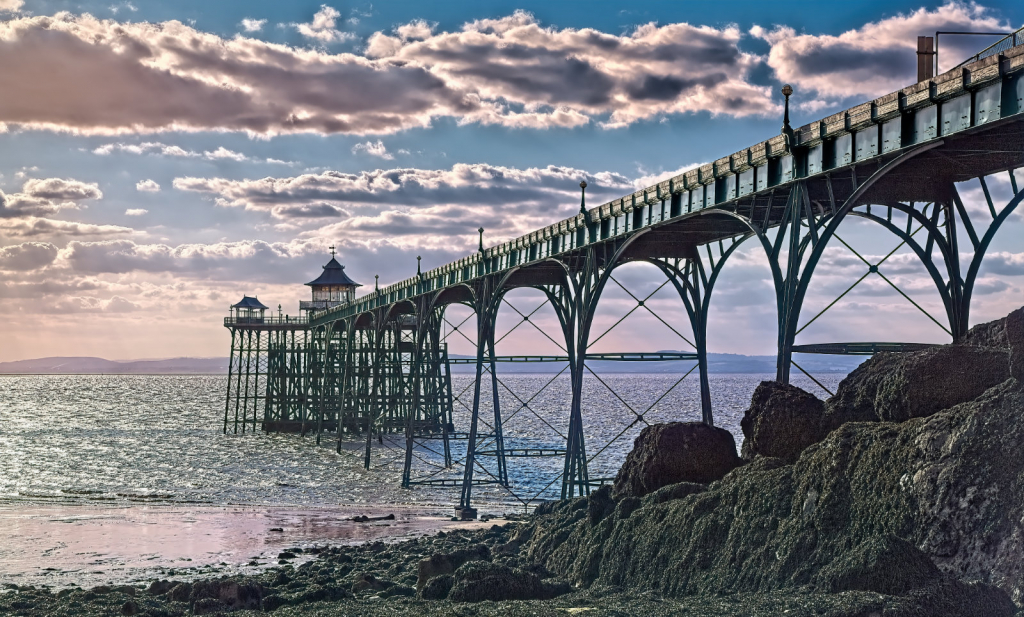 CLEVEDON PIER by Brian Gibson