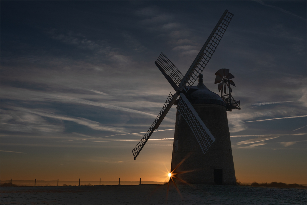SUNRISE AT THE WINDMILL by Fiona Rich