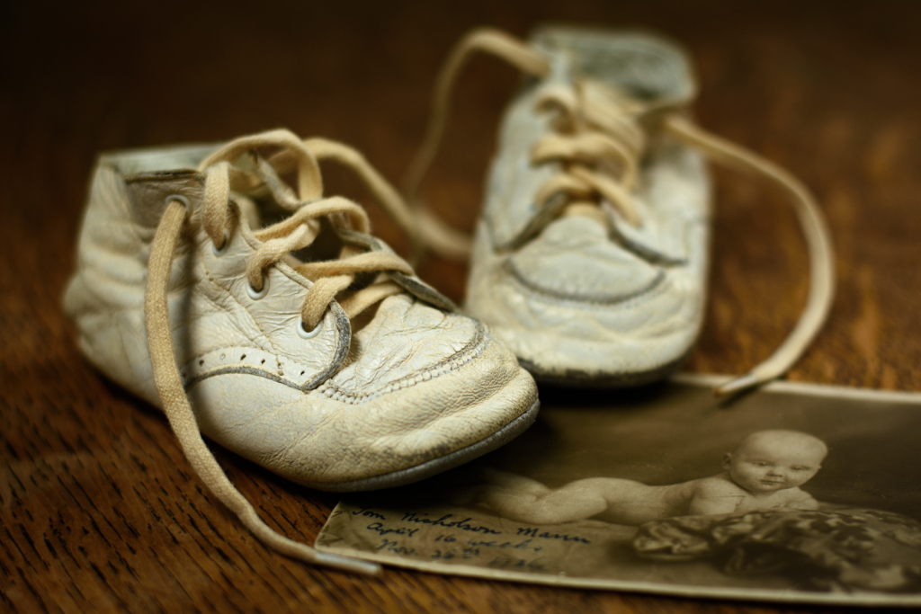 BABY SHOES by Jane McLeod