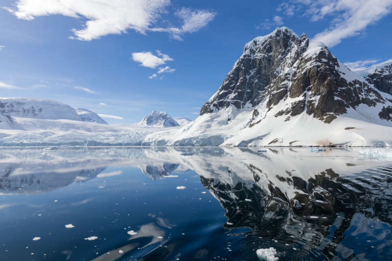 REFLECTING ON ANTARCTICA by Alun Ball