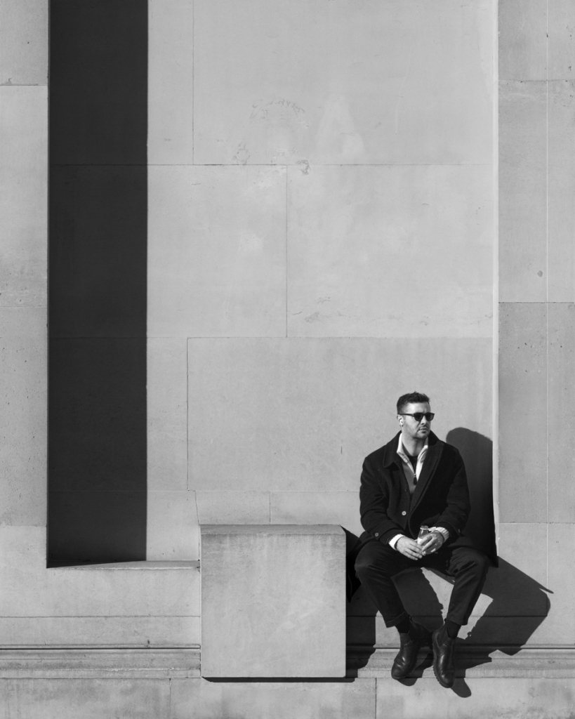 MAN ON A WALL by Philip Lee