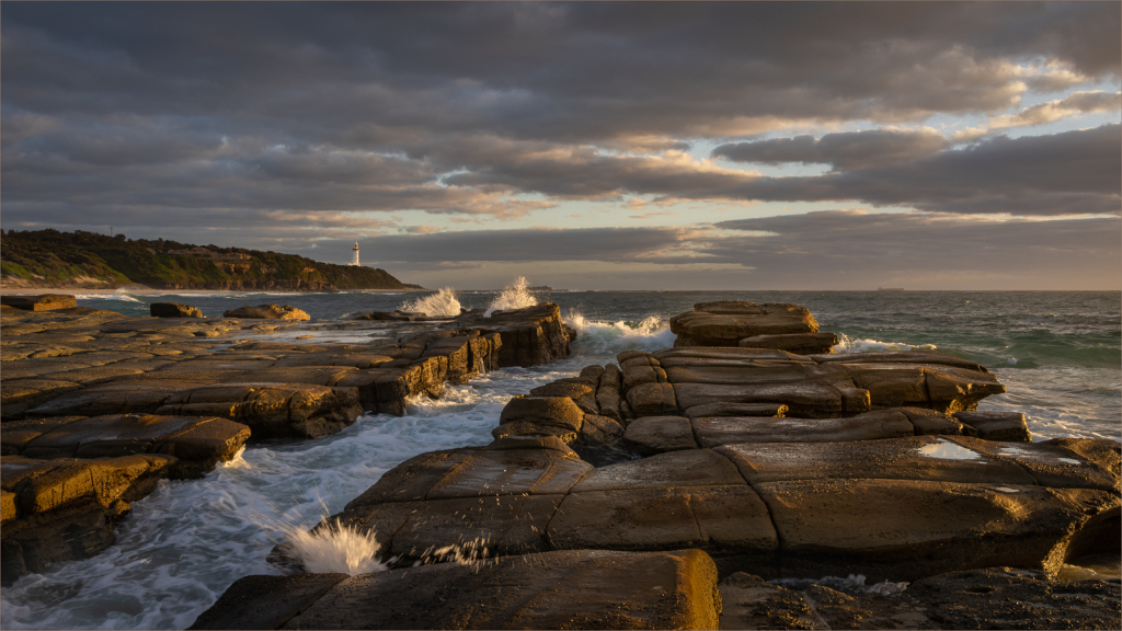 GRAVELLY BEACH AT GOLDEN HOUR by Fiona Rich Class