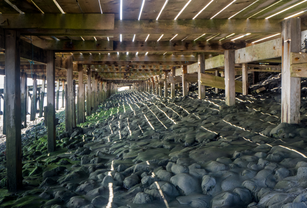 BOARDWALK AT LEIGH by Peter Hill